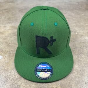 Rocawear Men’s Green Fitted‎ Hat Size 7 ½ NWT Hip-Hop Streetwear